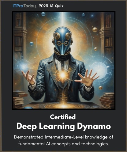 Certified Deep Learning Dynamo badge